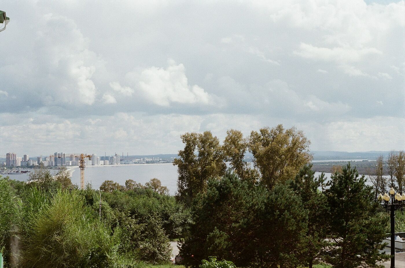 Панорама Хабаровска и Амура